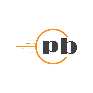 initial monogram logo with circle style design.