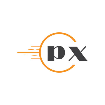 initial monogram logo with circle style design.