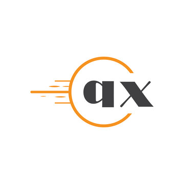 initial monogram logo with circle style design.