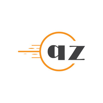 initial monogram logo with circle style design.