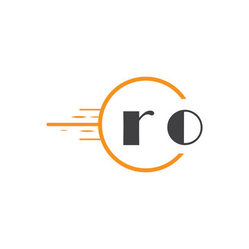 initial monogram logo with circle style design.