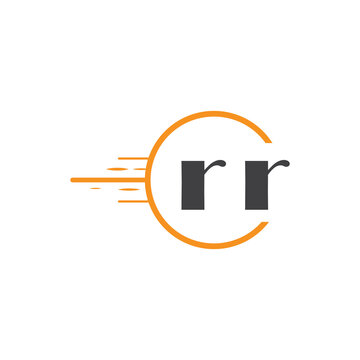 initial monogram logo with circle style design.