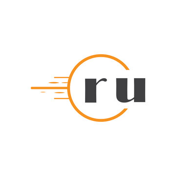 initial monogram logo with circle style design.