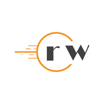initial monogram logo with circle style design.