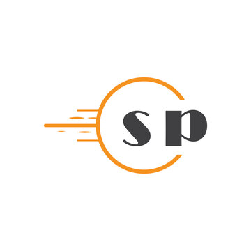 initial monogram logo with circle style design.