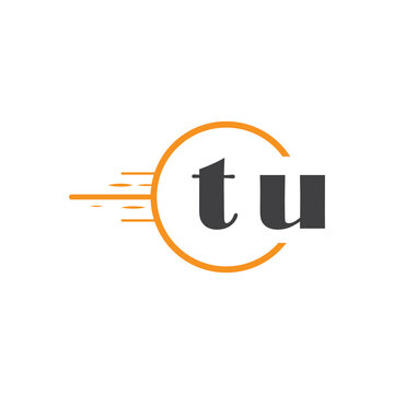 initial monogram logo with circle style design.