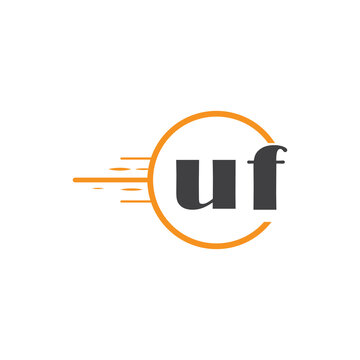 initial monogram logo with circle style design.