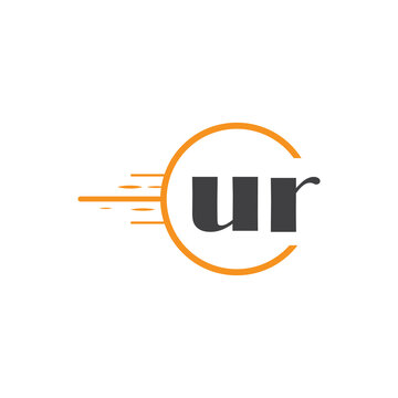 initial monogram logo with circle style design.