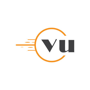 initial monogram logo with circle style design.