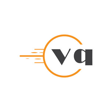 initial monogram logo with circle style design.