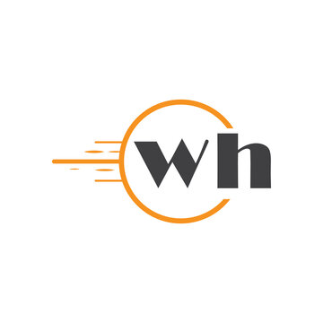 initial monogram logo with circle style design.