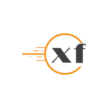 initial monogram logo with circle style design.
