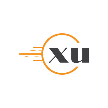 initial monogram logo with circle style design.