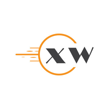 initial monogram logo with circle style design.