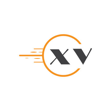 initial monogram logo with circle style design.