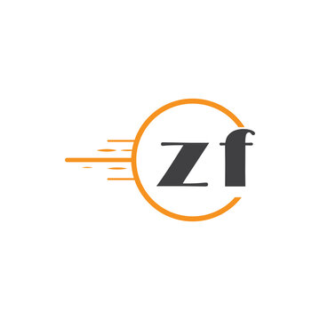 initial monogram logo with circle style design.