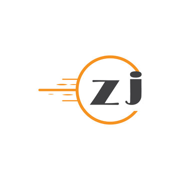 initial monogram logo with circle style design.