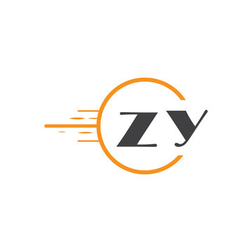 initial monogram logo with circle style design.