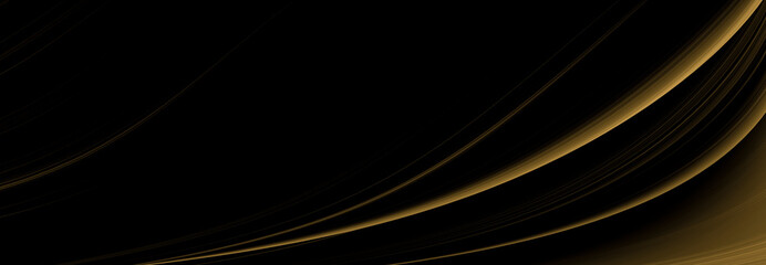 Fototapete - abstract black and gold are light with white the gradient is the surface with templates metal texture soft lines tech diagonal background gold dark sleek clean modern.