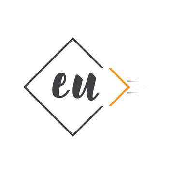 initial monogram logo with square style design.