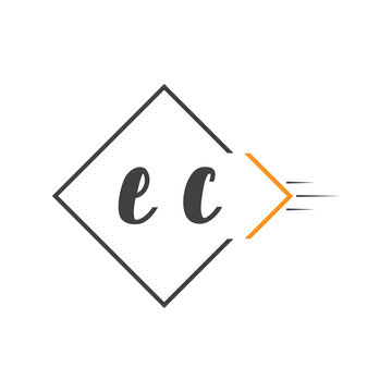 initial monogram logo with square style design.