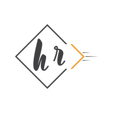 initial monogram logo with square style design.