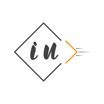 initial monogram logo with square style design.