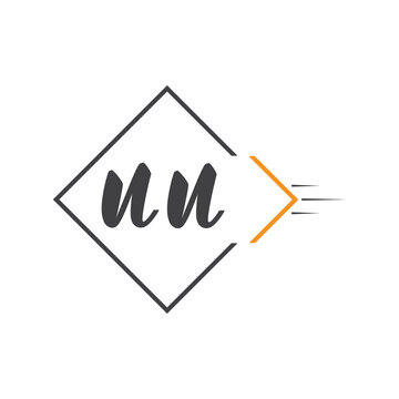 initial monogram logo with square style design.