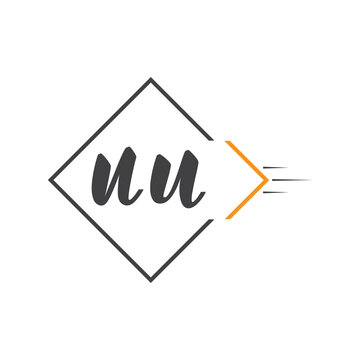 initial monogram logo with square style design.