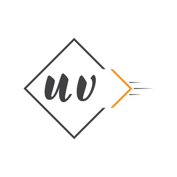 initial monogram logo with square style design.
