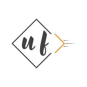 initial monogram logo with square style design.
