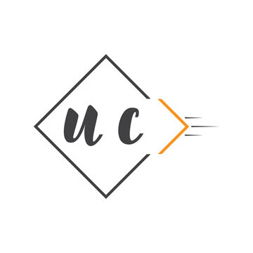initial monogram logo with square style design.