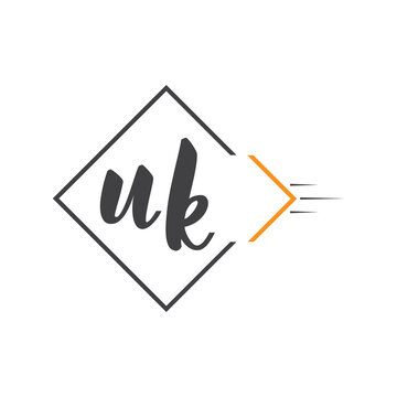 initial monogram logo with square style design.