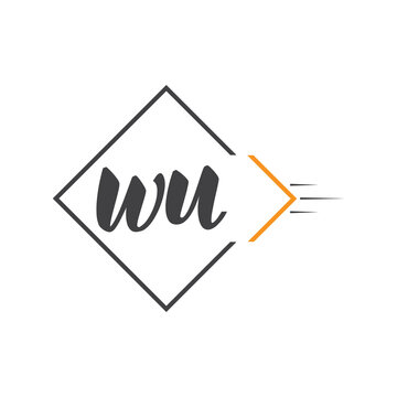 initial monogram logo with square style design.