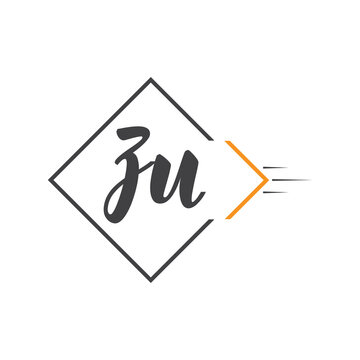 initial monogram logo with square style design.