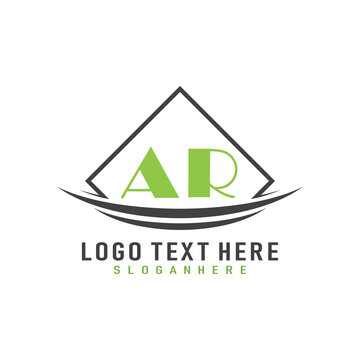 initial monogram logo with square style design.