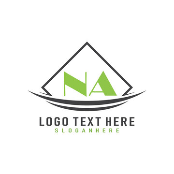 initial monogram logo with square style design.