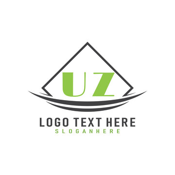 initial monogram logo with square style design.