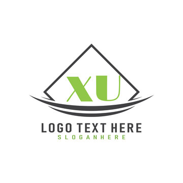 initial monogram logo with square style design.