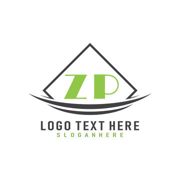 initial monogram logo with square style design.