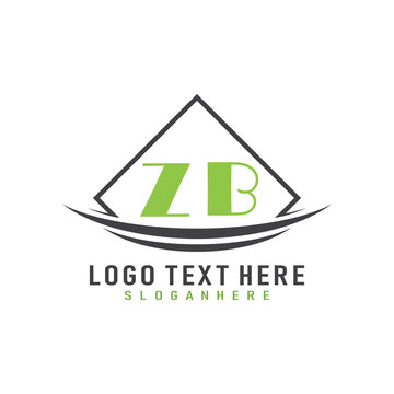 initial monogram logo with square style design.