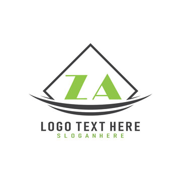initial monogram logo with square style design.