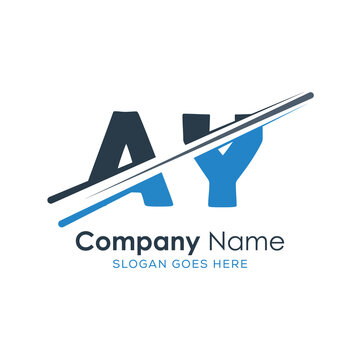 initial monogram logo with letter style design