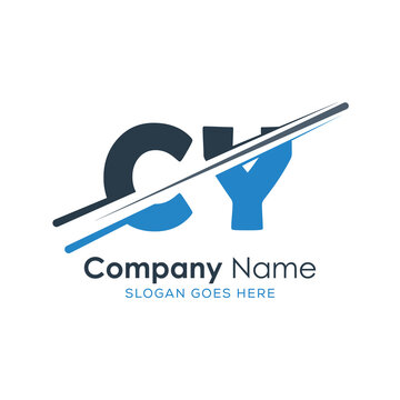 initial monogram logo with letter style design