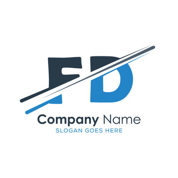 initial monogram logo with letter style design
