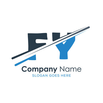 initial monogram logo with letter style design