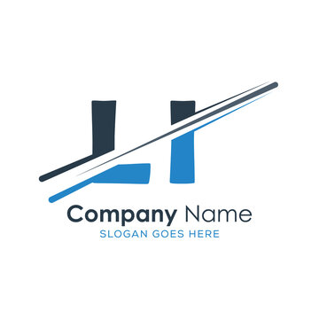 initial monogram logo with letter style design