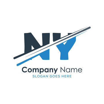 initial monogram logo with letter style design