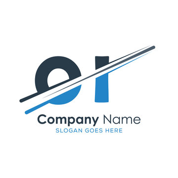 initial monogram logo with letter style design