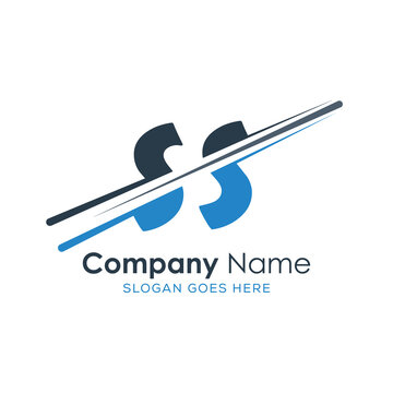 initial monogram logo with letter style design